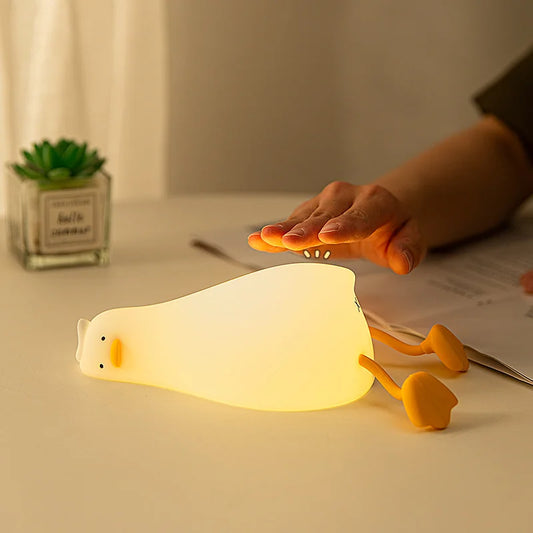 QuackGlow: Rechargeable LED Duck Night Light"