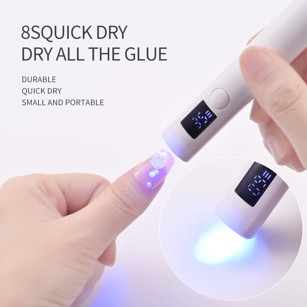 LuxeDry:Portable UV Nail Dryer 